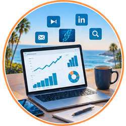 Inbound & Outbound Marketing small icon only 250x250