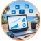 Inbound & Outbound Marketing small icon only 250x250